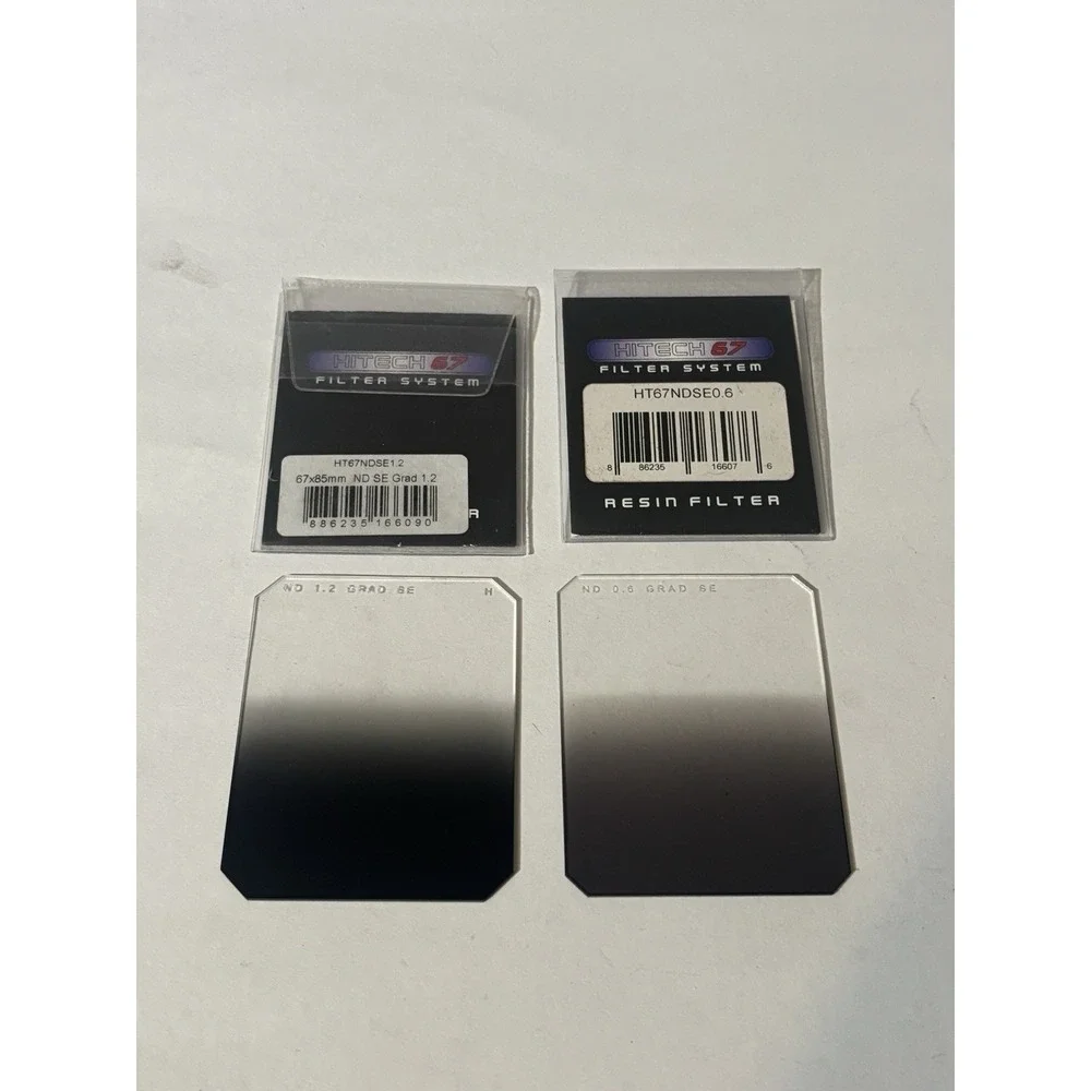 Formatt-Hitech 67mm Resin Filter HT67NDSE1.2 + HT67NDSE0.6 2 Lot See Picture